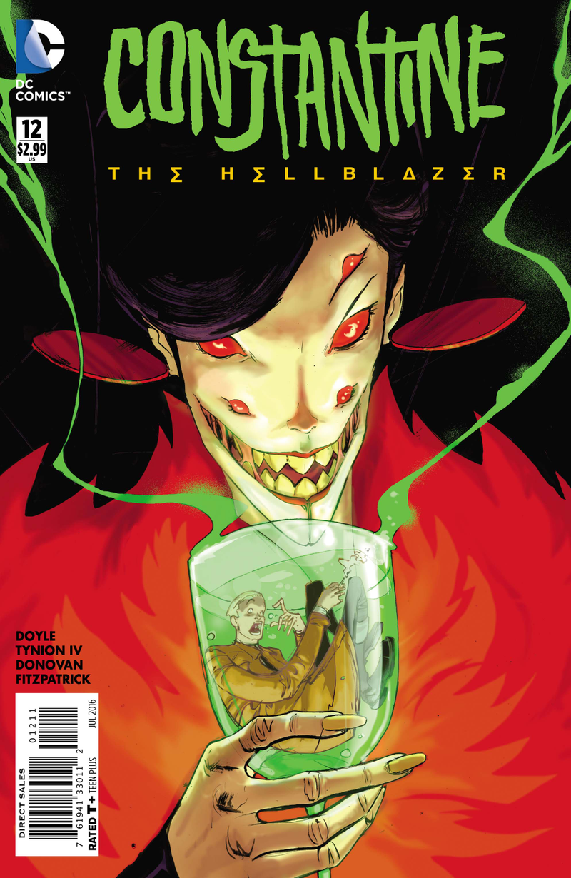 Illustration for article titled DC exclusive: Constantine raises hell on the streets of New York City